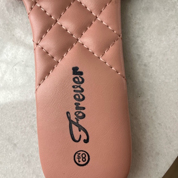 Forever Rose Dress Slide Sandals size 8.5 - Picture 4 of 6